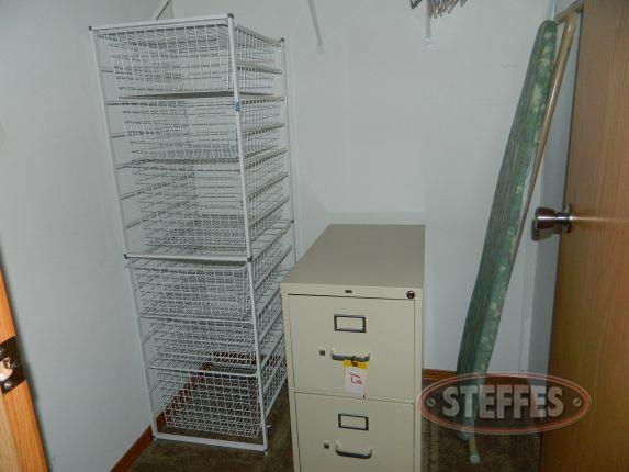 Closet organizer, file cabinet, - ironing board_2.jpg